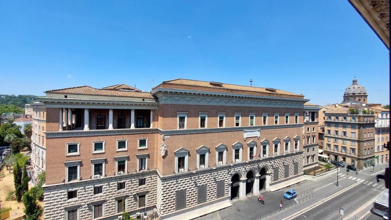Apartamento Dimora San Bartolomeo - Design, Panoramic View & Culture Roma Exterior foto